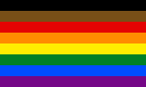 LGBTQIA+ pride flag